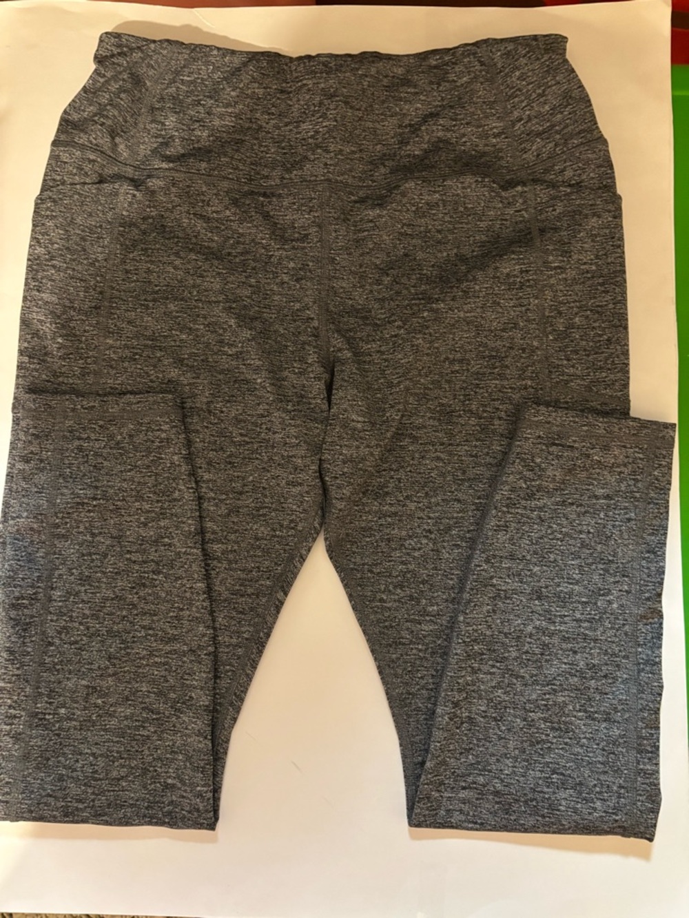 Avia Heathered Gray  Capri Leggings